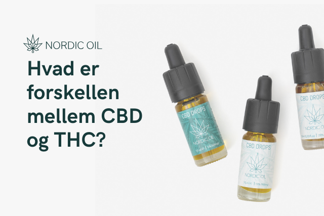 Hvad er forskellen mellem CBD og THC?