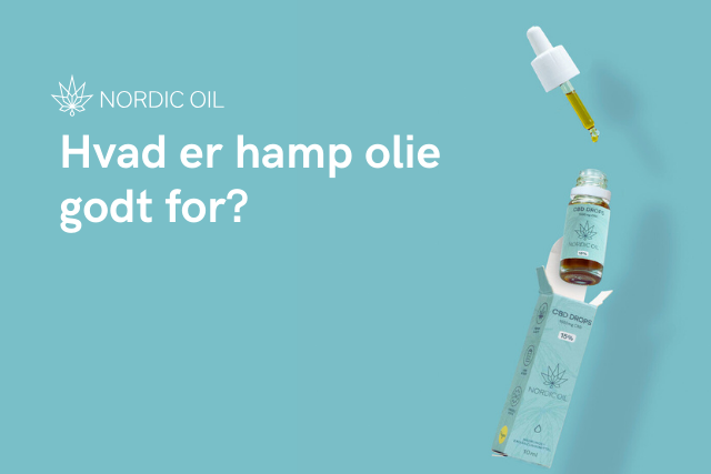 Hvad er hamp olie godt for?