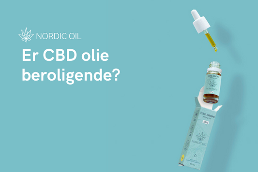 Er CBD olie beroligende?