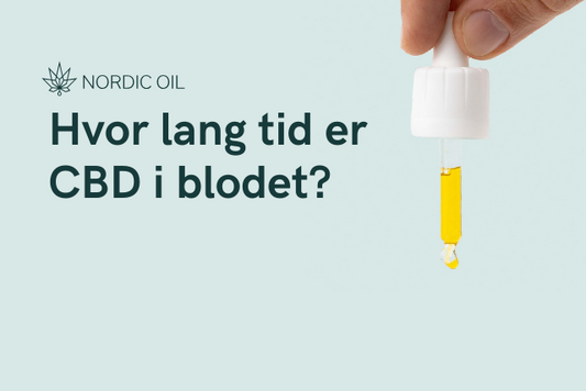 Hvor lang tid er CBD i blodet?