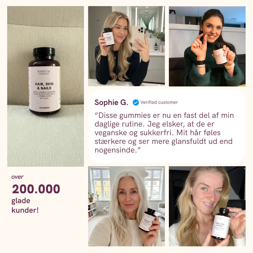 Hud, Hår og Negle Gummies