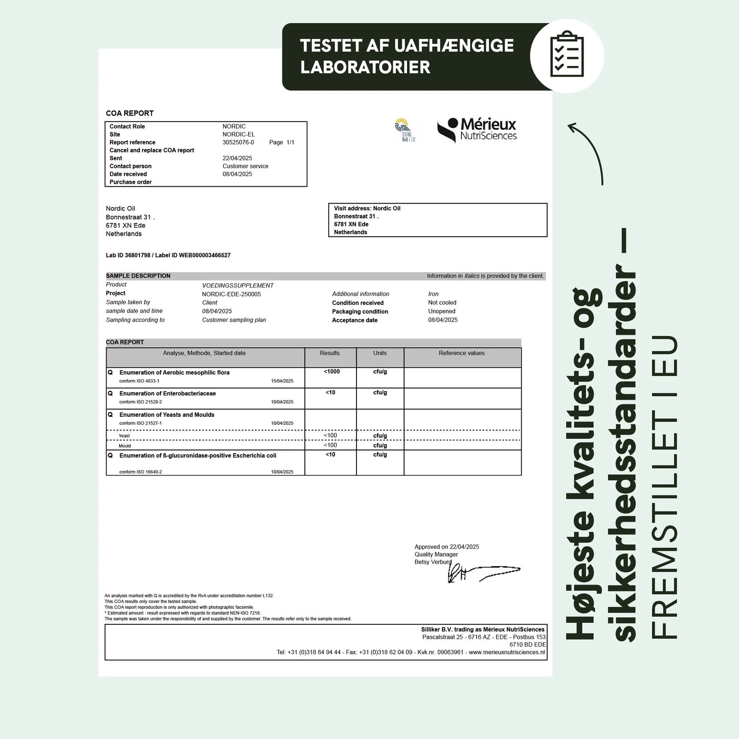 Jern- og C-vitamin-kapsler