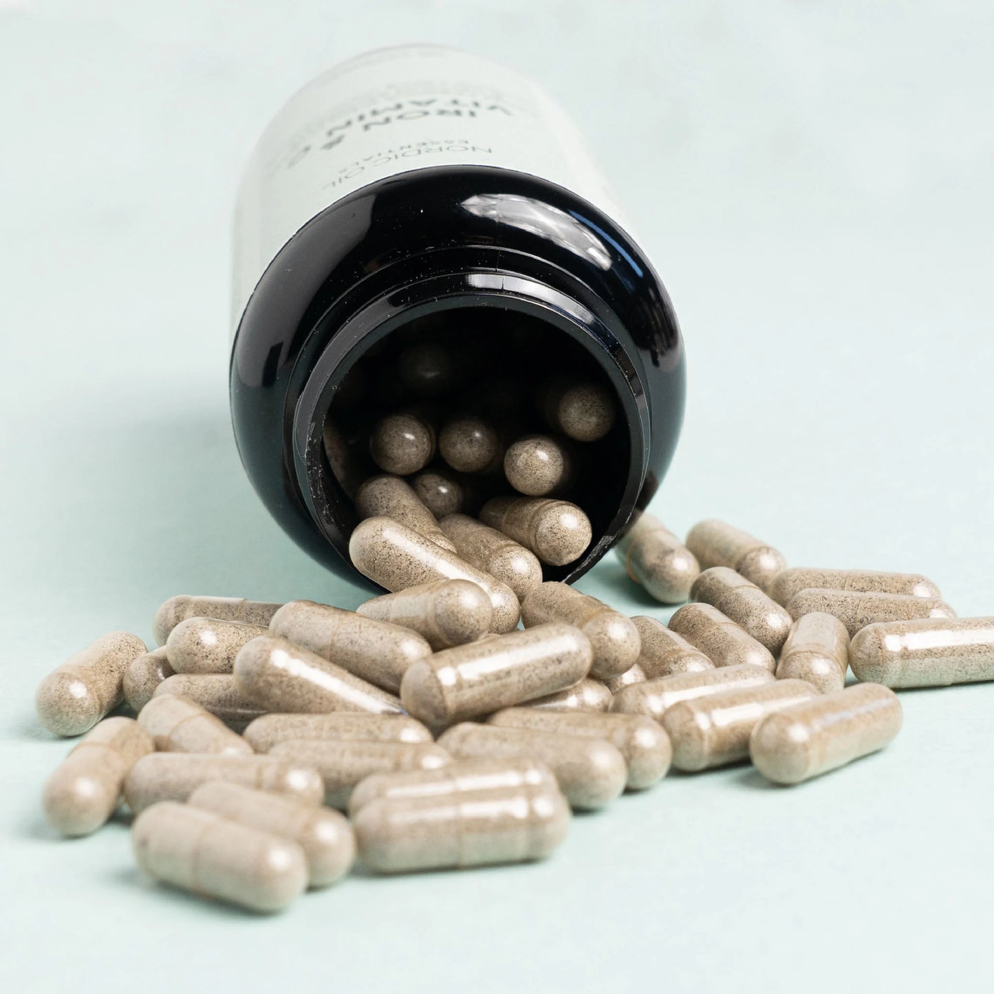 Jern- og C-vitamin-kapsler