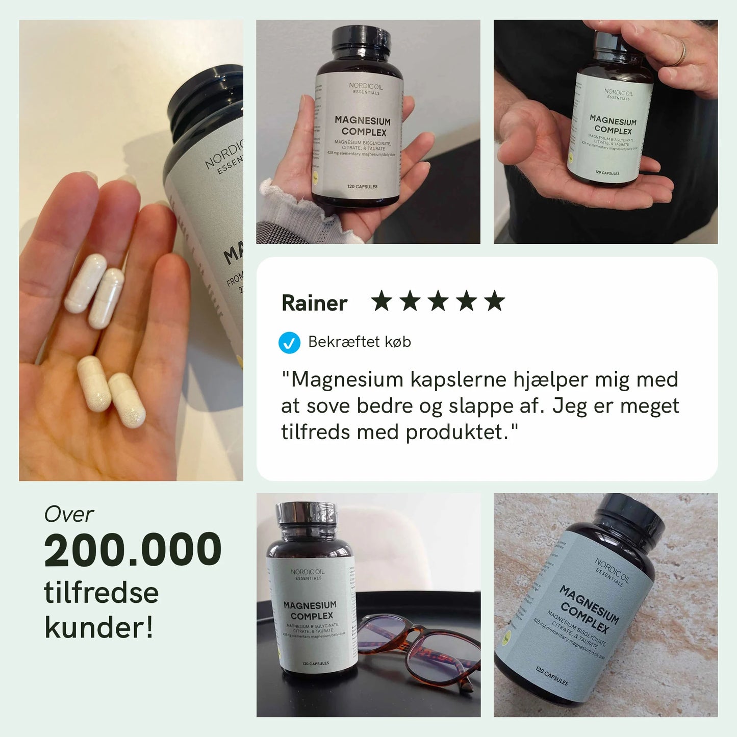 Magnesium kompleks kapsler