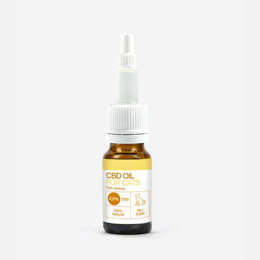 CBD Olie til Katte - Fisk (2,5%)