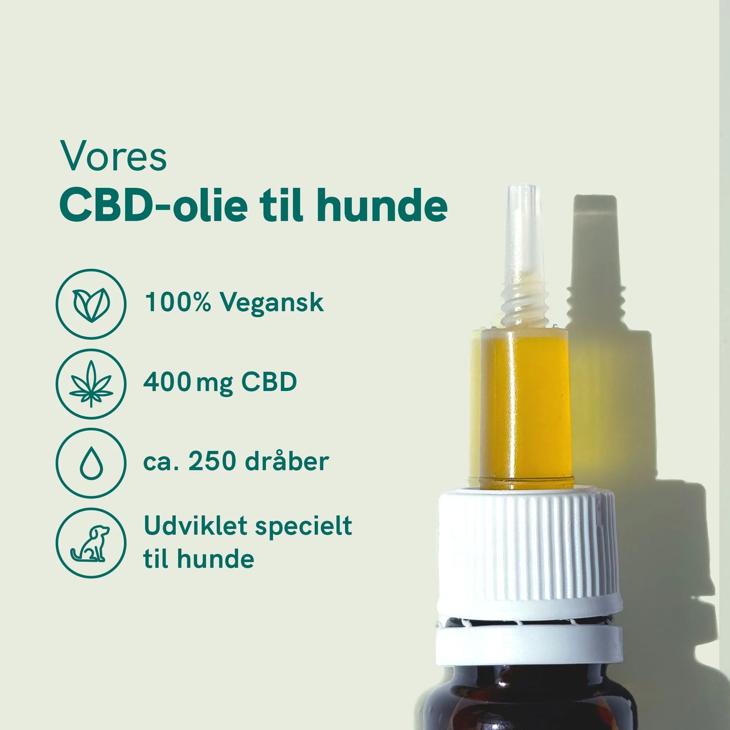 CBD Olie til hunde - Okse (4%)