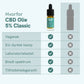 CBD Olie (5%) Classic