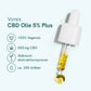 CBD Olie (5%) Plus