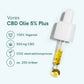 3FOR2: CBD Olie (5%) Plus