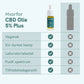 3FOR2: CBD Olie (5%) Plus
