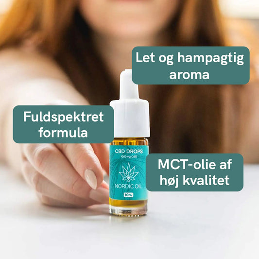 CBD Olie (10%) Plus