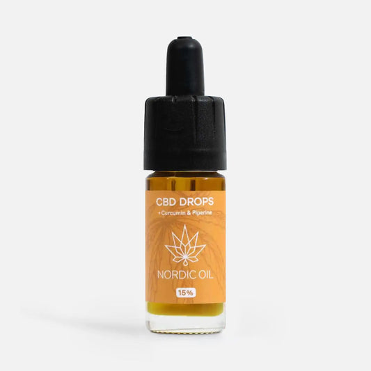CBD Olie (15%) med Curcumin