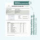 Certifikat for analyse af 15% CBD-olie (MCT Plus) udstedt af tredjepartslaboratorier.