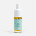 CBD-dråber flaske fra Nordic Oil med blå etikett og 1500 mg CBD