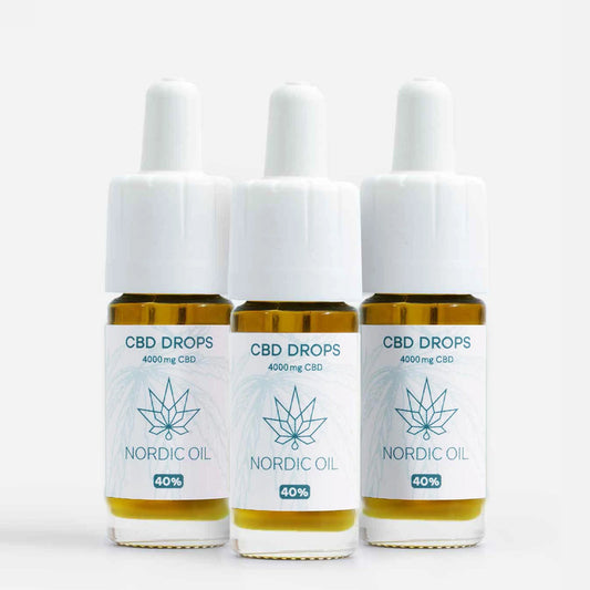 3FOR2: CBD Olie (40%) Plus