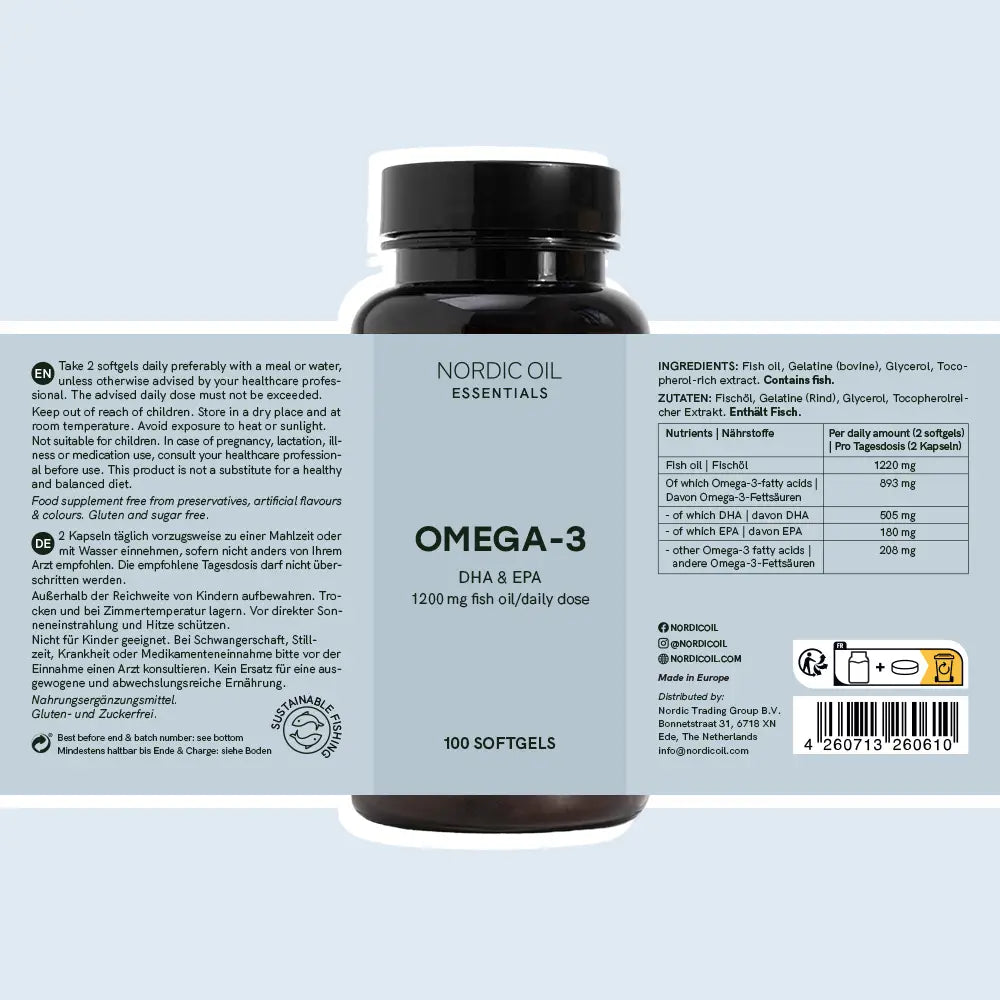 Omega 3 kapsler