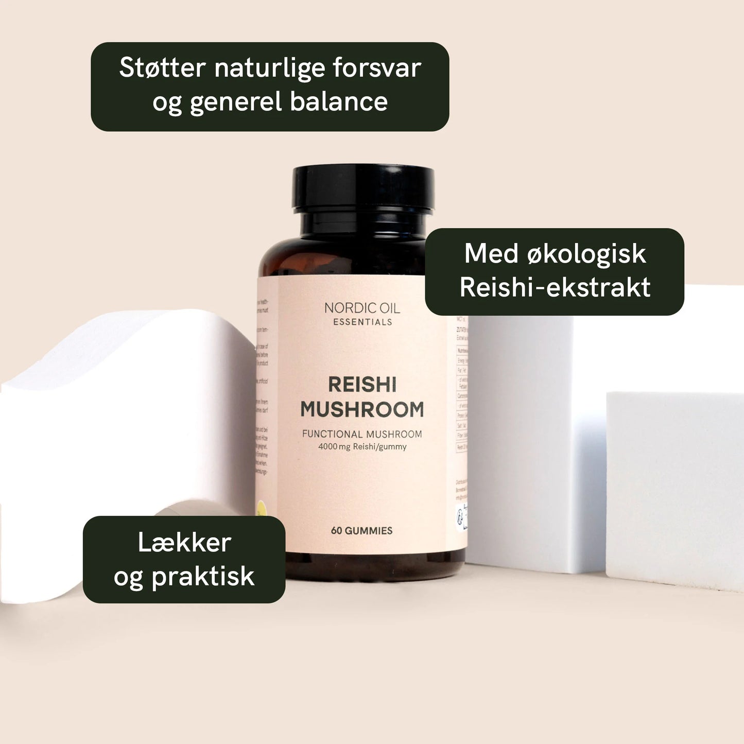 Reishi svampe gummies