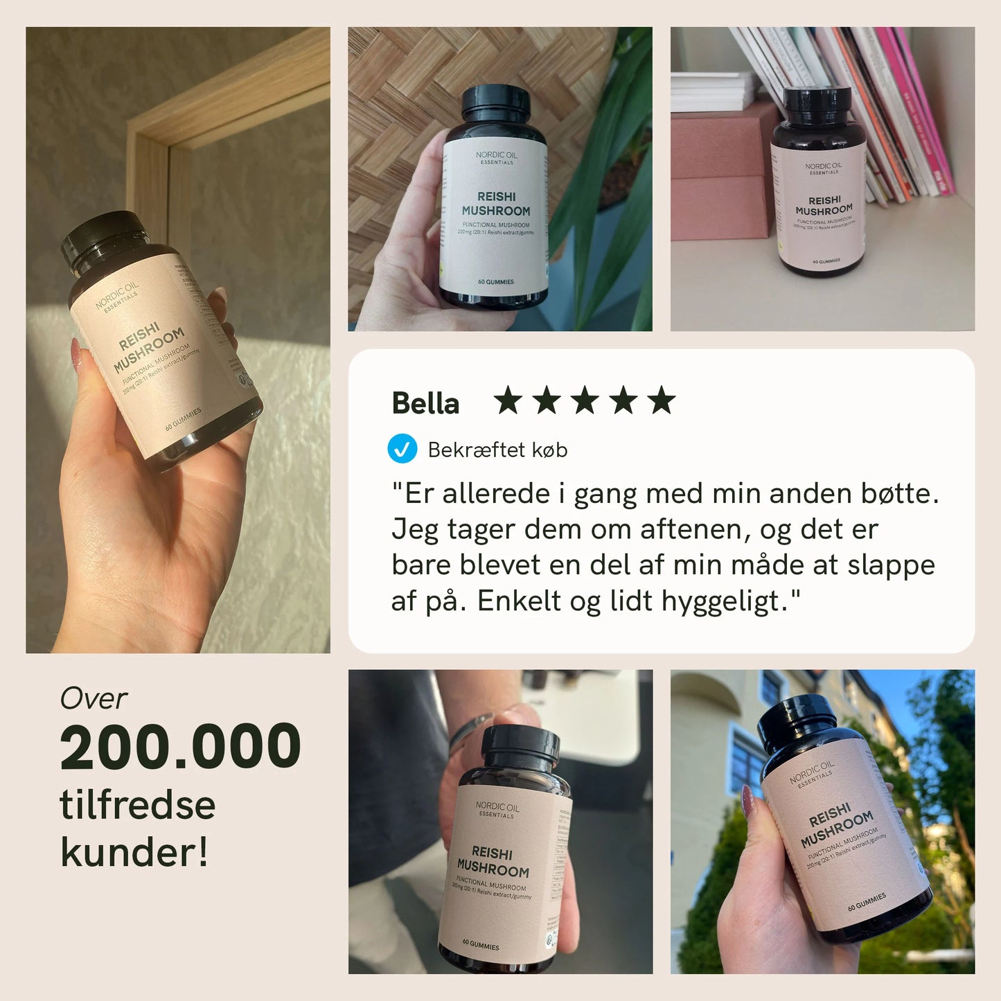 Reishi svampe gummies