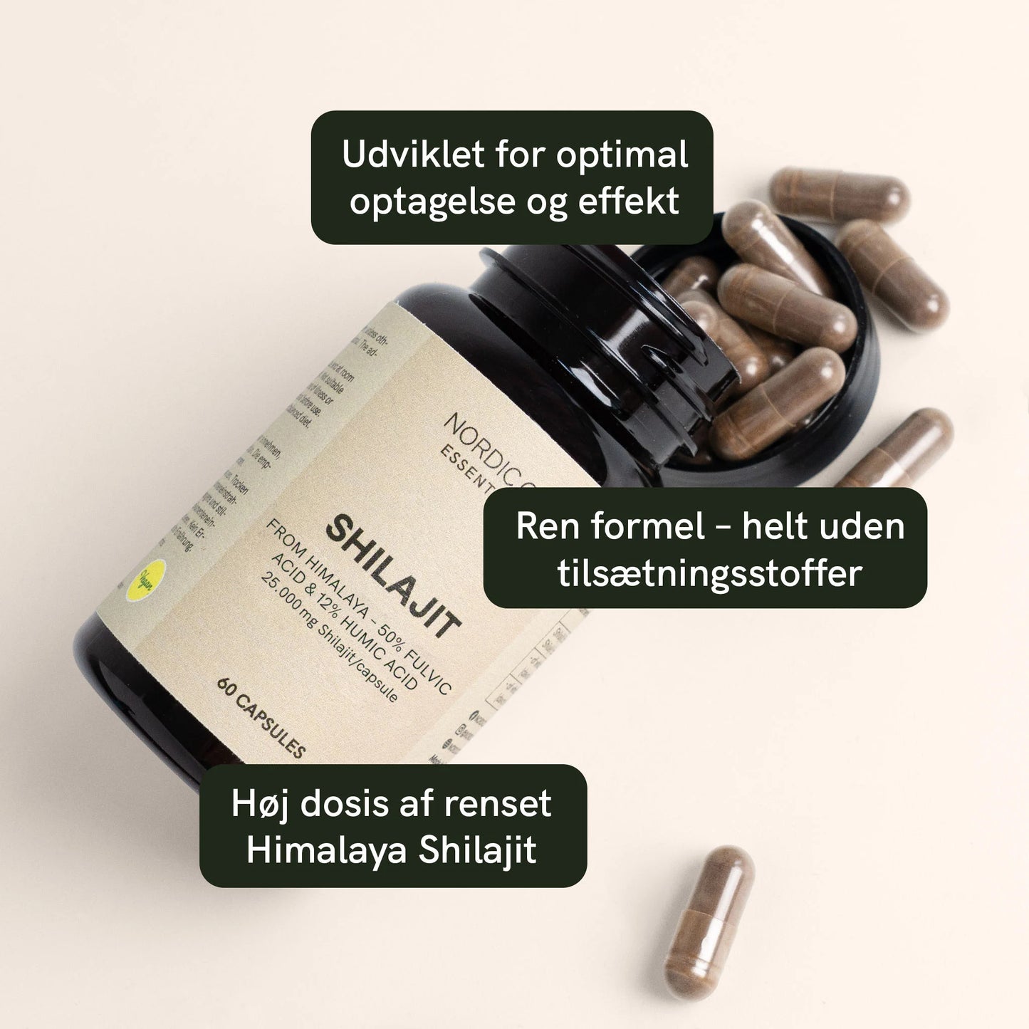 3FOR2: Shilajit-kapsler