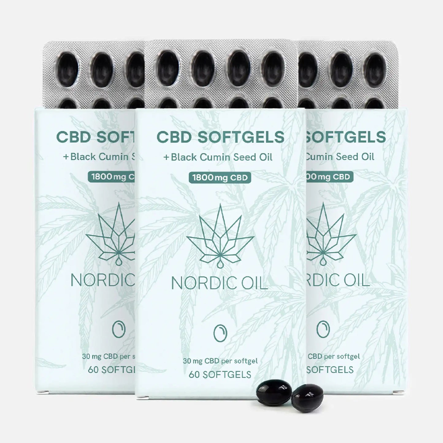 3FOR2: CBD Kapsler (1800 mg)