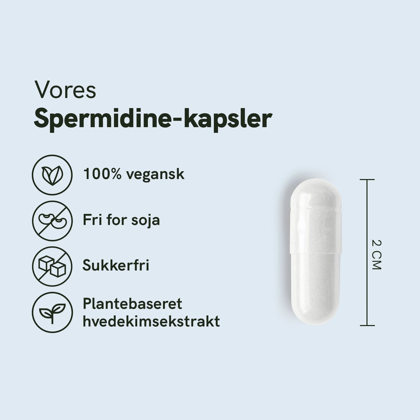Spermidin-kapsler