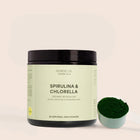 Spirulina- og Chlorella-pulver