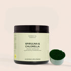 Spirulina- og Chlorella-pulver